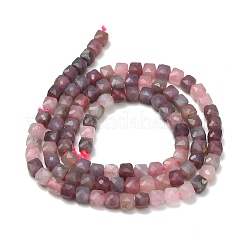 Natural Purple Tourmaline Beads Strands&nbsp;G-NH0072-C02-01