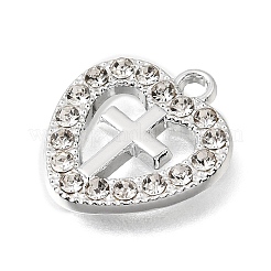 UV Plating Alloy Crystal Rhinestone Pendants&nbsp;RB-CBAD37D-33P