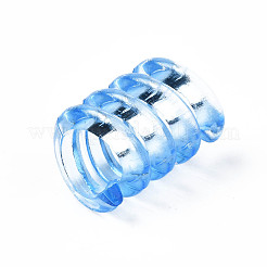 Transparent Acrylic European Beads&nbsp;X-TACR-S149-22