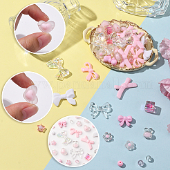330Pcs 17 Styles Opaque & Transparent Acrylic Beads&nbsp;MACR-SC0002-26