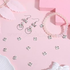 100Pcs Tibetan Style Alloy Charms&nbsp;FIND-SC0006-36