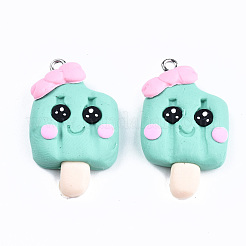Handmade Polymer Clay Charms&nbsp;CLAY-T016-63