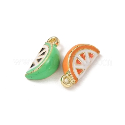 Fruit Alloy Enamel Pendants&nbsp;ENAM-F161-01B