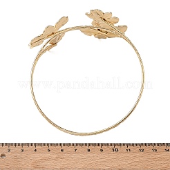 304 Stainless Steel Open Upper Arm Cuff Bangles for Women&nbsp;SA-CBA2C9D-06B
