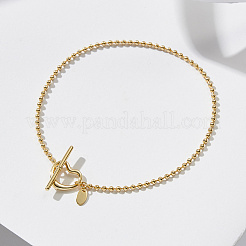 925 Sterling Silver Anklet&nbsp;AJEW-Z029-06G