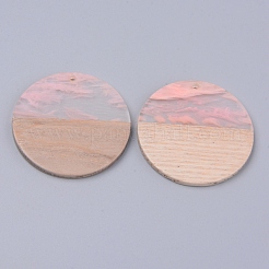 Resin & Wood Pendants&nbsp;RESI-R428-03B