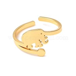 304 Stainless Steel Open Cuff Rings Set for Women&nbsp;SA-CBABC0E-08G