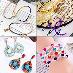Mixed 12/0 Round Glass Seed Beads&nbsp;SEED-PH0006-2mm-04