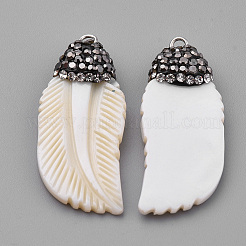 Freshwater Shell Pendants&nbsp;SHEL-S269-07