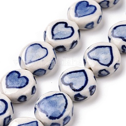 Handmade Porcelain Beads Strands&nbsp;PORC-M538-04