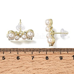Alloy Stud Earrings&nbsp;LS-AL-CBA1AA3-01G