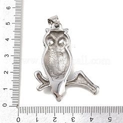 304 Stainless Steel Rhinestone Pendants&nbsp;STAS-K316-06C-AS