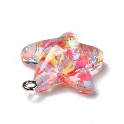 Transparent Resin Pendants&nbsp;RESI-D055-086P