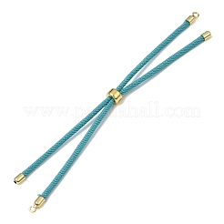 3MM Adjustable Round Nylon Braided Cord Bracelet Making&nbsp;FB-CBAA152-04G-38