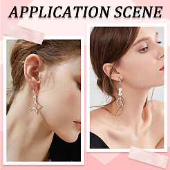 60Pcs 304 Stainless Steel Leverback Earring Findings&nbsp;STAS-SC0006-44