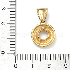 304 Stainless Steel Pendants&nbsp;STAS-D225-03G