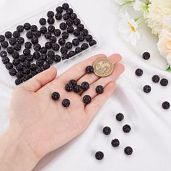 100Pcs Pave Disco Ball Beads&nbsp;FIND-PH0022-11A