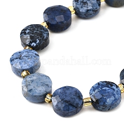 Natural Dumortierite Beads Strands&nbsp;G-B094-A36-01