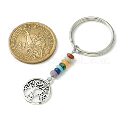 Alloy Tree of Life Pendant Keychain&nbsp;KEYC-JKC00591-04