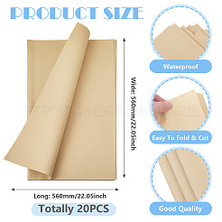 20Pcs Waterproof Gift Wrapping Paper&nbsp;DIY-TAC0016-72A-06