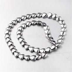 Electroplate Non-magnetic Synthetic Hematite Bead Strands&nbsp;G-F300-22B-01