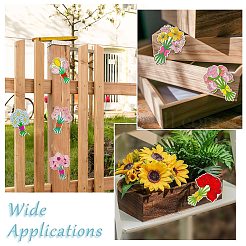 24Pcs 12 Styles Unfinished Wood Bouquet Cutouts&nbsp;WOOD-CJC0008-04-1