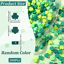 300Pcs Handmade Polymer Clay Beads&nbsp;CLAY-SC0002-82