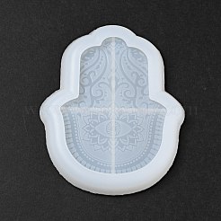 DIY Hamsa Hand Tray Plate Silicone Molds&nbsp;DIY-P070-E01