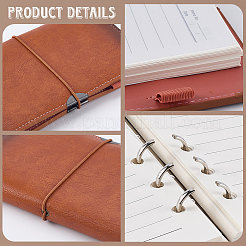 Imitation Leather Diary Notebook&nbsp;AJEW-WH20018-300A-01