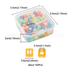 Transparent Acrylic Beads&nbsp;MACR-YW0002-29