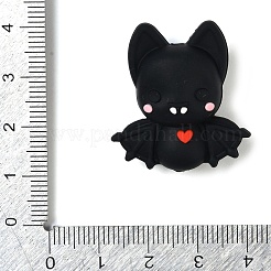 Bat Food Grade Silicone Focal Beads&nbsp;SIL-Q030-14B