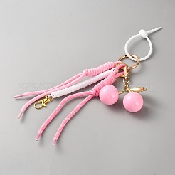 Alloy Enamel Cherry Pendant Decorations&nbsp;AJEW-SZC0005-38