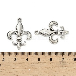 Lily Symbol Tibetan Style Alloy Pendants&nbsp;PALLOY-E776-01AS-01