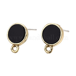 Alloy Stud Earring Findings&nbsp;PALLOY-T056-129A-01