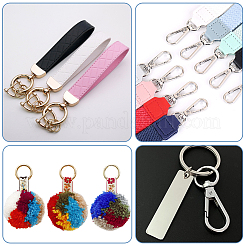 DIY Keychain Clasp Findings Kits&nbsp;DIY-SP0003-46