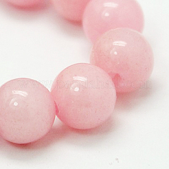 Natural Mashan Jade Round Beads Strands&nbsp;G-D263-8mm-XS02