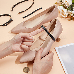 4 Sets Imitation Leather Women's Adjustable Detachable Anti-Loose Shoe Straps for High Heels&nbsp;AJEW-OC0013-18