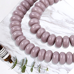3Starnds Opaque Spray Painted Glass Beads&nbsp;GLAA-PA0001-35A