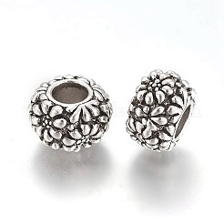 Alloy European Large Hole Beads&nbsp;PALLOY-E488-24AS