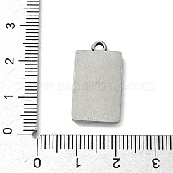 304 Stainless Steel Pendant Rhinestone Settings&nbsp;STAS-P422-07P