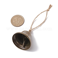 Iron Bell Pendant Decoration&nbsp;HJEW-JM02234