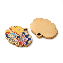 304 Stainless Steel Pendants&nbsp;STAS-CJC0016-03G-G