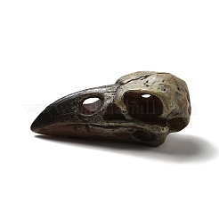 Crow Raven Bird Skull Resin Home Display Decoration&nbsp;RESI-A018-01B