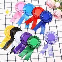 10Pcs Cloth Brooches&nbsp;AJEW-CJC0010-06