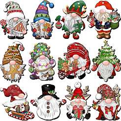 Christmas Theme Wood Pendants&nbsp;PW-WG6500E-01