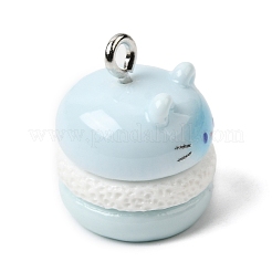 Opaque Resin Pendants&nbsp;X-RESI-P051-06P-M