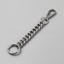 Alloy Twisted Chain Bag Extension Chains&nbsp;FIND-WH0139-859