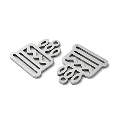 Non-Tarnish 201 Stainless Steel Pendants&nbsp;STAS-B052-06P