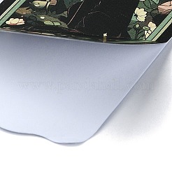 50Pcs Black Cat Shape PVC Waterproof Stickers&nbsp;AJEW-M223-05