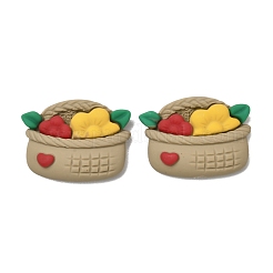 Opaque Resin Cabochons&nbsp;CRES-D001-12